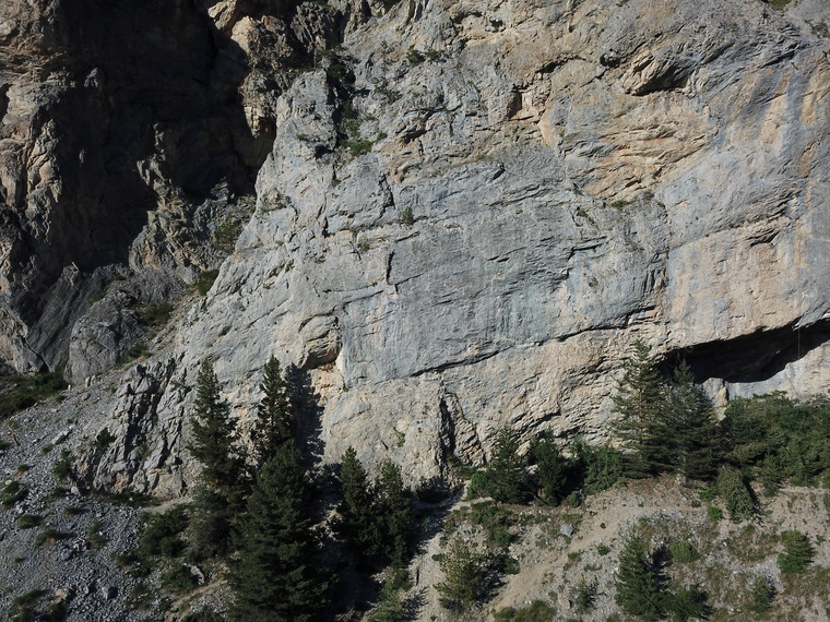 Paroi de la Grotte
