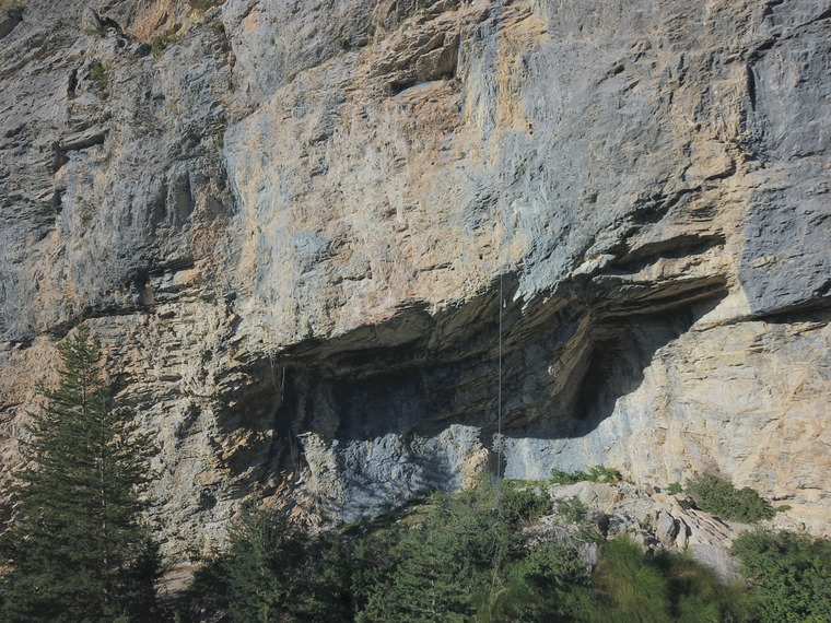 Paroi de la Grotte