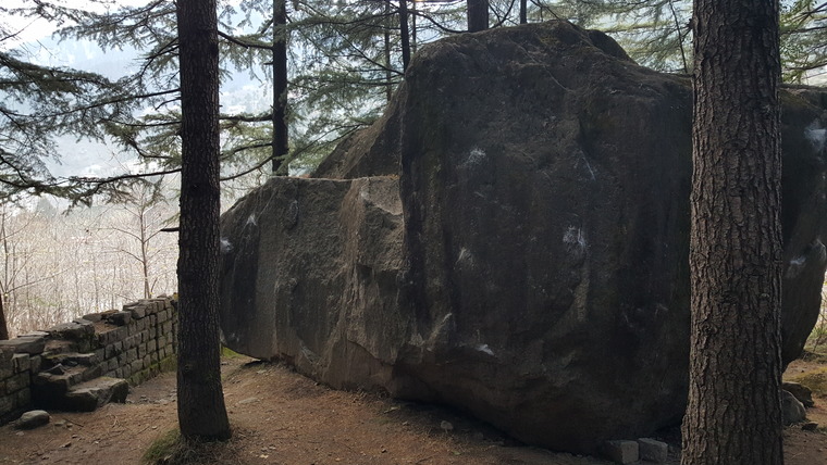 Warm up boulders topo 2