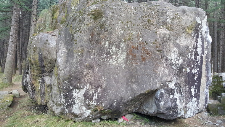 Warm up boulders topo 3