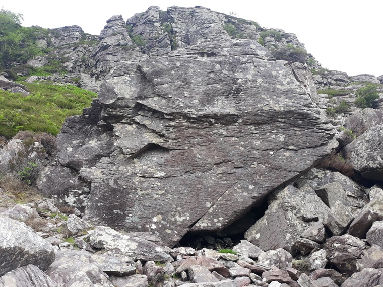 Main Face Boulders