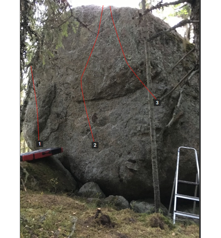 se: Ceymors sten, Svartsjöarna