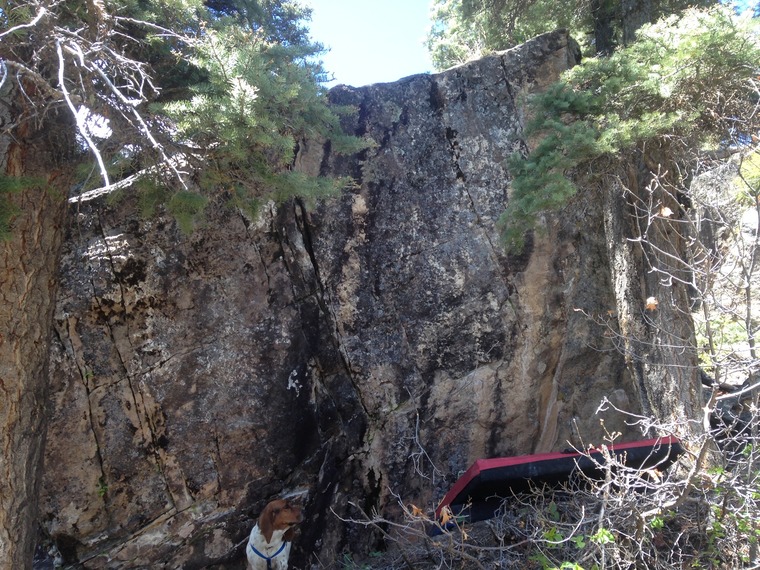 Upper Corridor Boulders