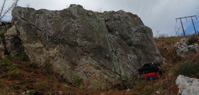 Main boulder