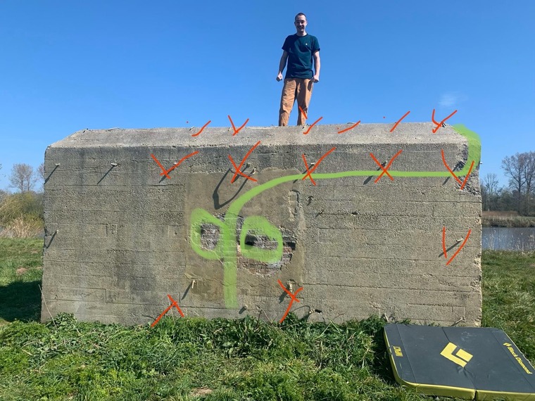 Bunker bij de agnietenplas