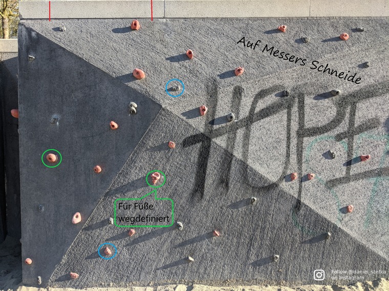 Boulderwand Heckenstallerpark