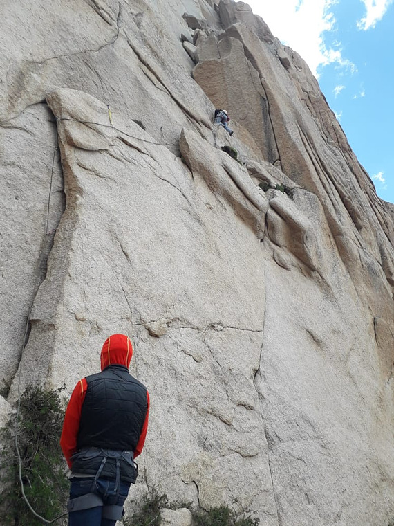 Cajon de los Arenales. Trad Climbing.