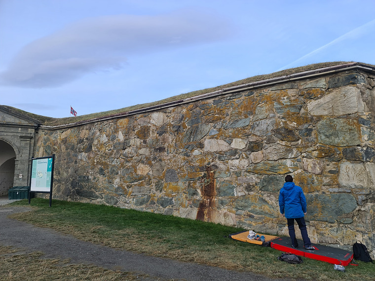 Parkeringsplassen høyre